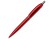 Пластиковая шариковая ручкаVivid с покрытием металлик, красный