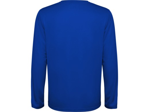 Лонгслив Estoril детский, королевский синий с нанесением логотипа с нанесением логотипа