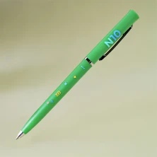 Ручка шариковая N10, зеленый, пластик, металл 40409/15