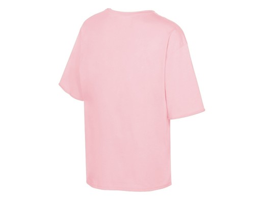 Футболка оверсайз Liyon унисекс, розовый с нанесением логотипа с нанесением логотипа