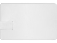 Флеш-карта USB 2.0 16 Gb в виде пластиковой карты Card, белый
