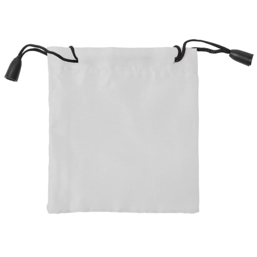 Мешочек подарочный, белый, 9,5 х 10см, полиэстер   344221/01 с нанесением логотипа с нанесением логотипа