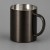 Стальная кружка с двойными стенками Altai, gun metal