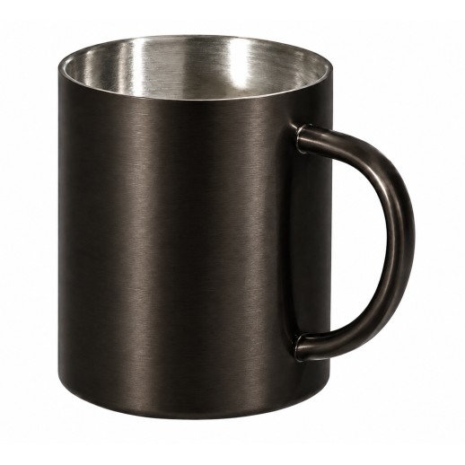 Стальная кружка с двойными стенками Altai, gun metal