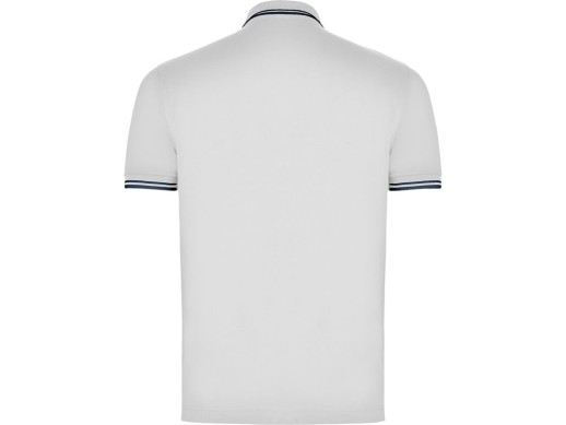 Рубашка поло Montreal мужская, белый/нэйви