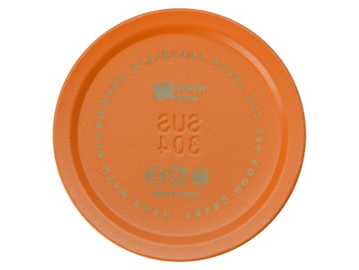 Бутылка для воды Supply Waterline, нерж сталь, 850 мл, оранжевый