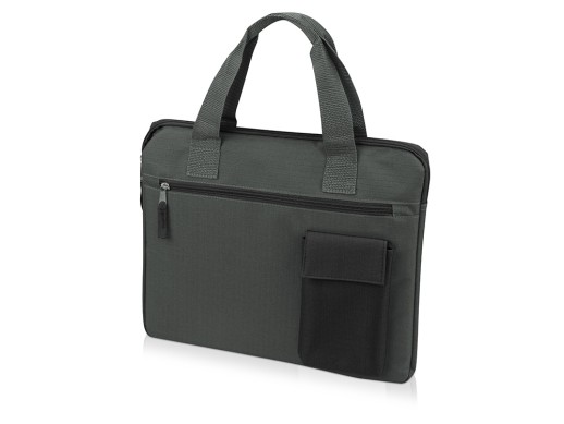 Конференц сумка Session, темно-серый/темно-серый с нанесением логотипа с нанесением логотипа