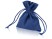 Мешочек подарочный, лен, малый, темно-синий