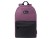 Рюкзак TORBER ГРАФФИТИ, фиолетовый с карманом черного цвета, полиэстер меланж, 42 х 29 x 19 см с нанесением логотипа с нанесением логотипа