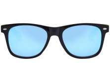 Солнцезащитные очки Hue с бамбуковыми дужками - Cиний / Натуральный