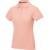 Calgary женская футболка-поло с коротким рукавом, pale blush pink