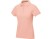 Calgary женская футболка-поло с коротким рукавом, pale blush pink