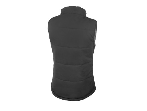 Жилет Ontario женский, черный с нанесением логотипа с нанесением логотипа
