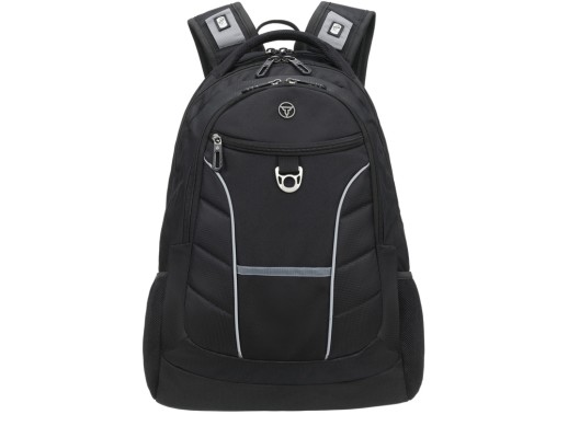 Рюкзак TORBER XPLOR с отделением для ноутбука 15, чёрный, полиэстер 600D, 35x20x47 см, 33л