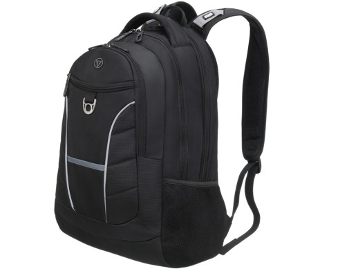 Рюкзак TORBER XPLOR с отделением для ноутбука 15, чёрный, полиэстер 600D, 35x20x47 см, 33л