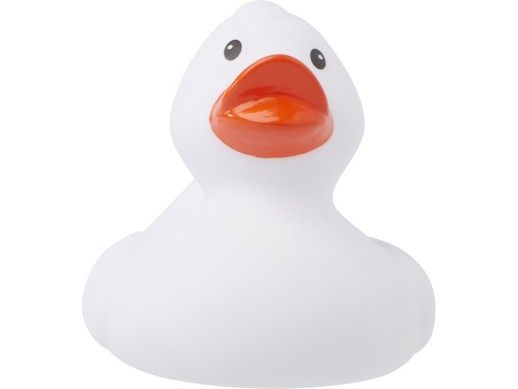 Quack утка для снятия стресса - Белый с нанесением логотипа с нанесением логотипа