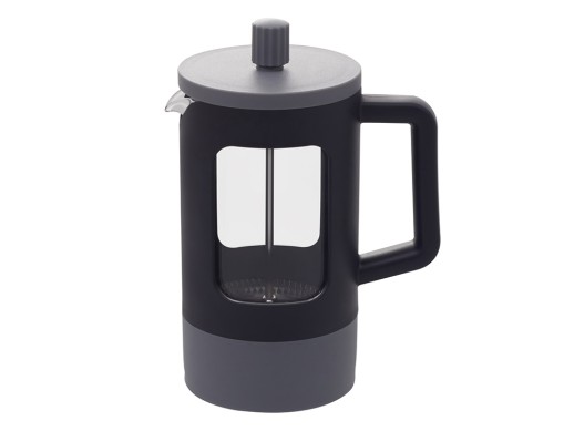 Френч-пресс Double Tone, черный-серый
