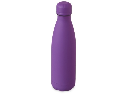 Вакуумная термобутылка Vacuum bottle C1, soft touch, 500 мл, фиолетовый с нанесением логотипа с нанесением логотипа
