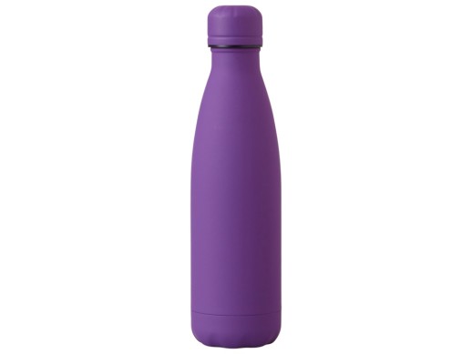 Вакуумная термобутылка Vacuum bottle C1, soft touch, 500 мл, фиолетовый с нанесением логотипа с нанесением логотипа