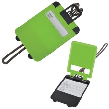 Бирка багажная Чемодан; синий; 5.6*7.8 см; пластик;   7123/24