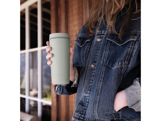 Термокружка из нерж. стали тм THERMOS TS1309 GR 0,53L с нанесением логотипа с нанесением логотипа