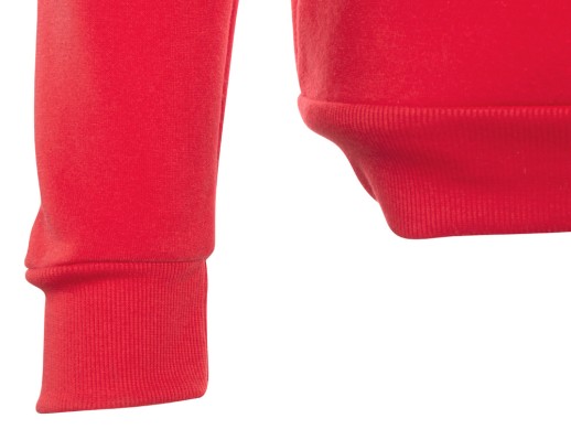 Толстовка промо London мужская, красный с нанесением логотипа с нанесением логотипа