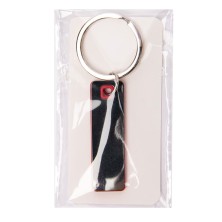 Брелок TONER STICK; 5,28 x 1.6 x 0,42 см; красный, металл/пластик ,   50135/08