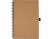 Блокнот Cobble на пружине, формат A5, изготовленный из переработанного картона, с листами из каменной бумаги, натуральный