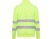 Свитшот ворот на молнии Spica, неоновый желтый