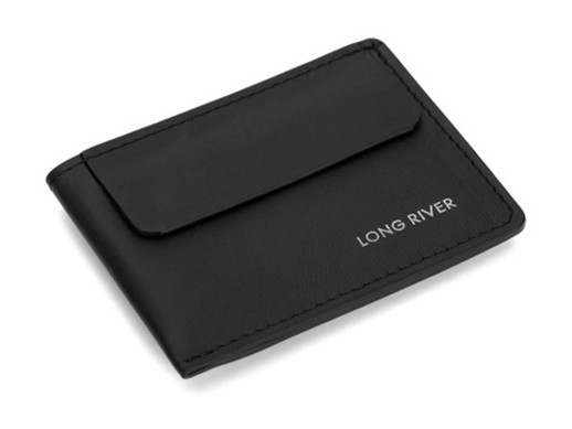 Картхолдер Аре, черный с нанесением логотипа с нанесением логотипа