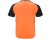 Футболка Bugatti мужская, неоновый оранжевый/черный