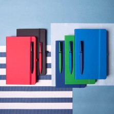 Ручка шариковая MIRROR BLACK, покрытие soft touch -  38002/26