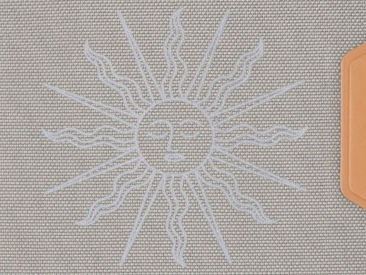 Блокнот А5 из RPET Harvey, 80 листов FSC бумага, серый с термотрансфером