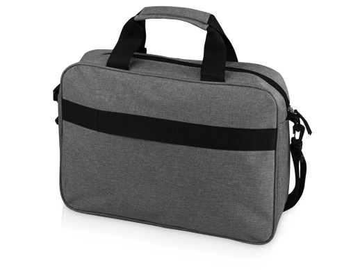 Сумка Брейв для документов и ноутбука 13,3, серый/черный