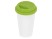 Кружка с силиконовой крышкой Нью-Йорк 300мл, зеленый с нанесением логотипа с нанесением логотипа