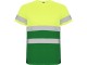 Футболка Delta мужская, садовый зеленый/неоновый желтый