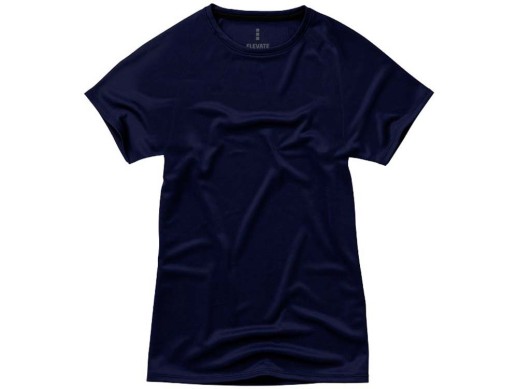 Футболка Niagara женская, темно-синий с нанесением логотипа с нанесением логотипа