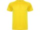 Спортивная футболка Montecarlo мужская, желтый с нанесением логотипа с нанесением логотипа