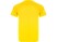 Спортивная футболка Montecarlo мужская, желтый с нанесением логотипа с нанесением логотипа