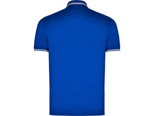 Рубашка поло Montreal мужская, королевский синий/белый