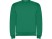 Свитшот с начесом Clasica унисекс, зеленый