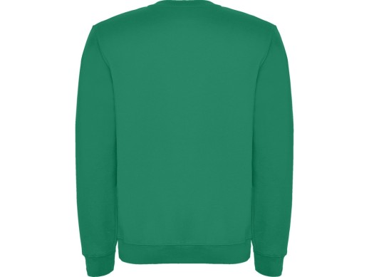 Свитшот с начесом Clasica унисекс, зеленый