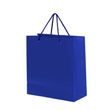 Пакет подарочный GLAM MINI 24х9х28 см, синий   21071/24