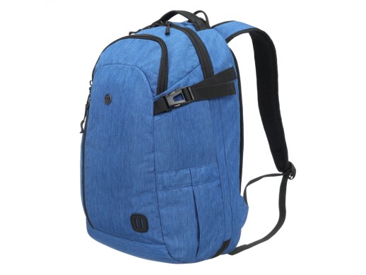 Рюкзак TORBER РИТМ с отделением для ноутбука 15'', синий, полиэстер, 31 x 20 x 47 см, 29 л с нанесением логотипа с нанесением логотипа