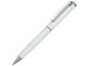 Шариковая металлическая ручка с анодированным слоем Monarch, белая
