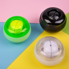 Тренажер POWER BALL, зеленое яблоко, пластик, 6х7,3см;16+ 34000/18