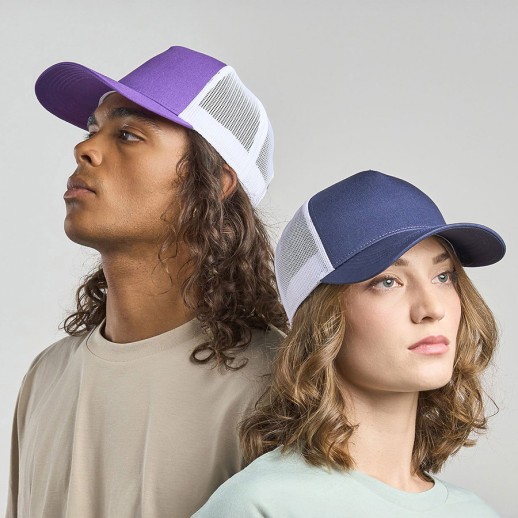 Бейсболка RAPPER COTTON-S, 5 клиньев, пластиковая застёжка   254179-S.01