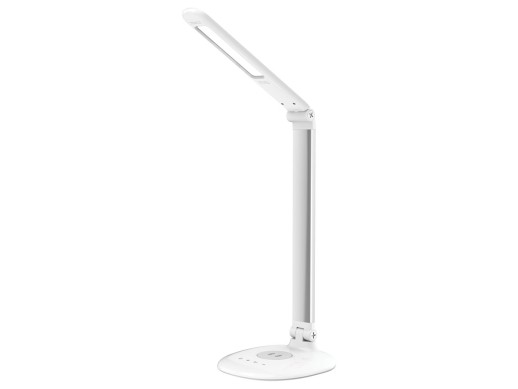 Настольная лампа Rombica LED POWER, белый с нанесением логотипа с нанесением логотипа