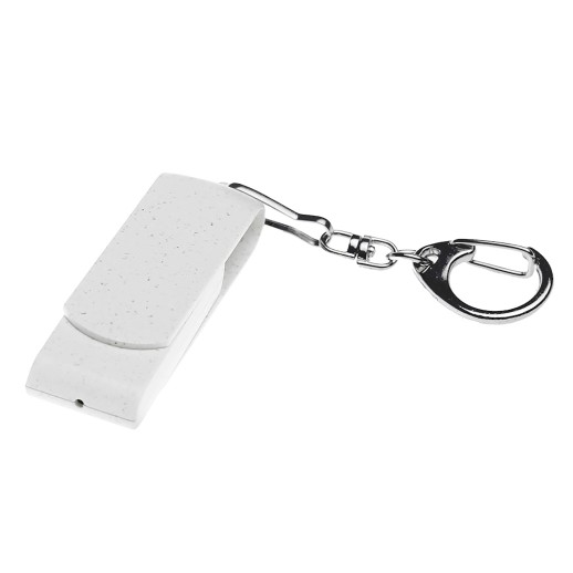 Флешка USB 3.0 Варуна на 16 ГБ, крапчатый белый