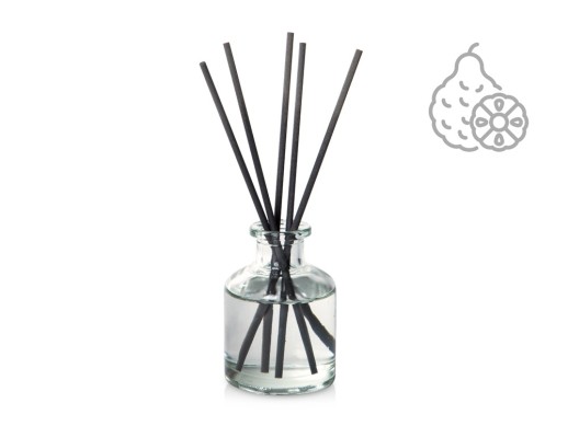 Подарочный набор с пледом, свечой и диффузором, оливковый